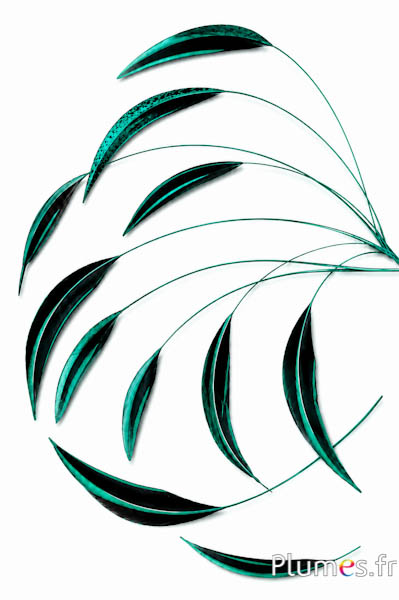 Ente Mandarin - 15-20 cm - jade